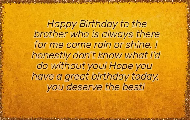 Birthday Quotes For Little Brother