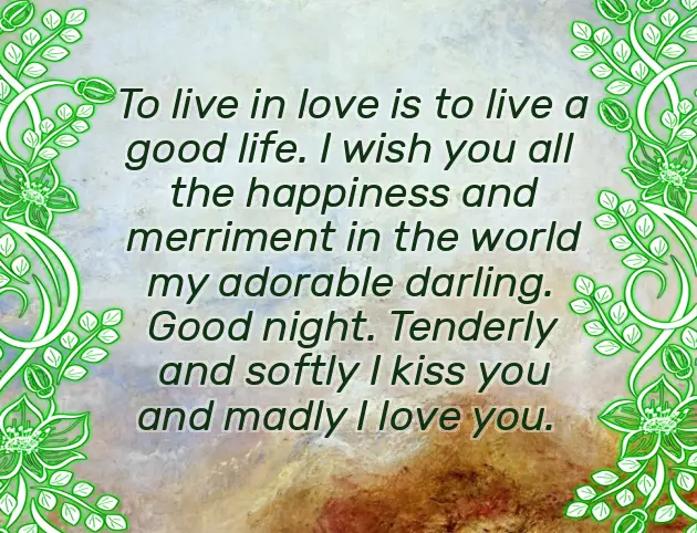 Good Night Wish To Husband Good Night Wish To Husband