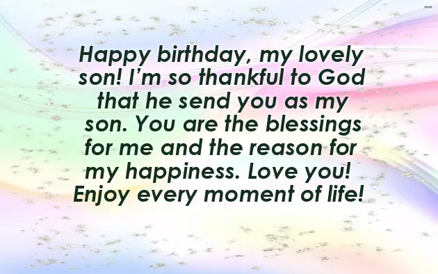 Heartfelt Birthday Wishes For Son From Mother Heartfelt Birthday Wishes For Son From Mother