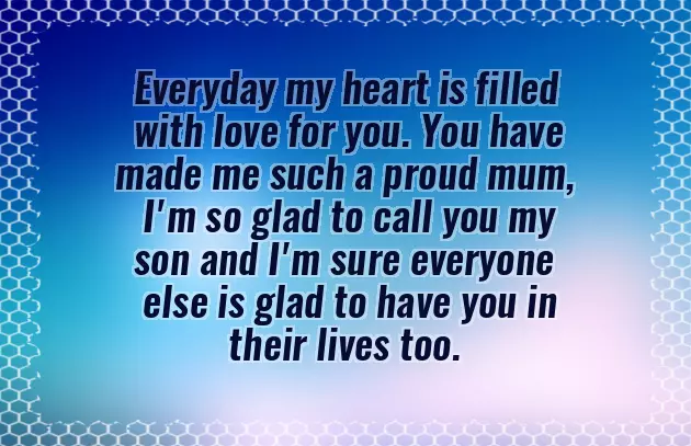 Best Wishes For My Son Best Wishes For My Son