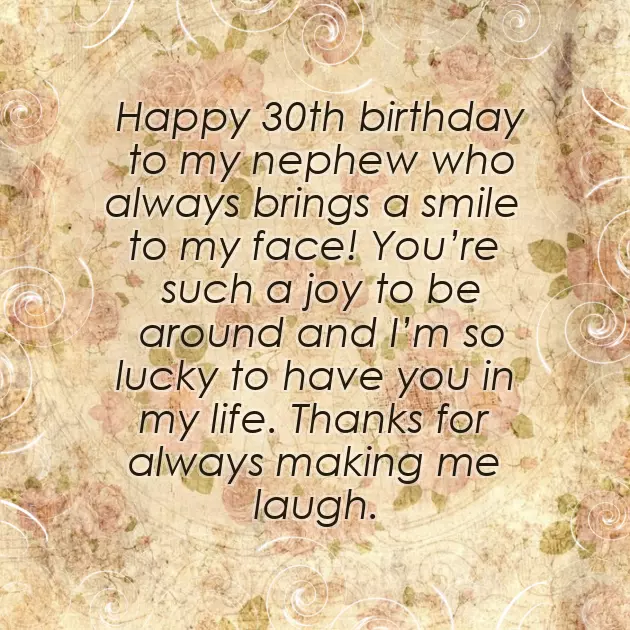 Happy 30Th Nephew Happy 30Th Nephew