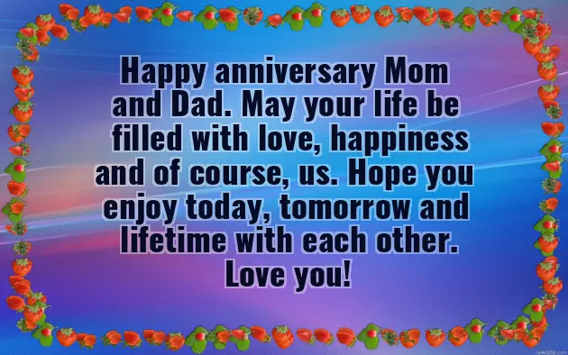 Wishes For Parents On Anniversary Wishes For Parents On Anniversary