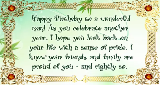 Happy Birthday Someone Special Male