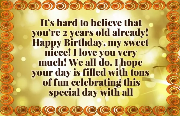 Birthday Wishes 2 Years Boy