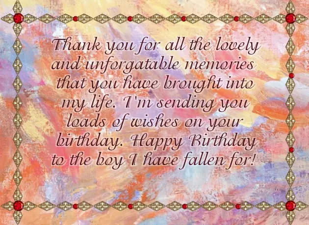 Greetings For Boyfriend Birthday Greetings For Boyfriend Birthday