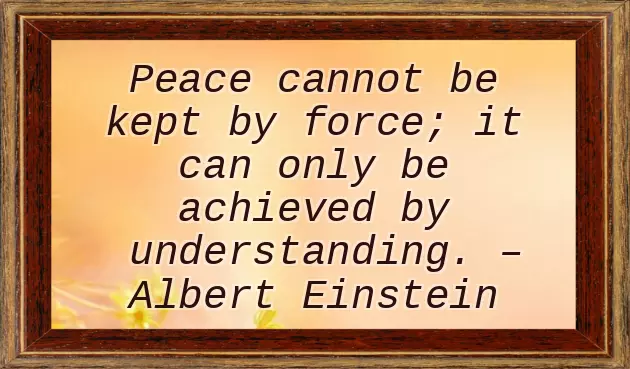 Peace And Harmony Quotes