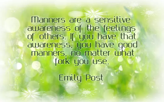 Politeness Quotes