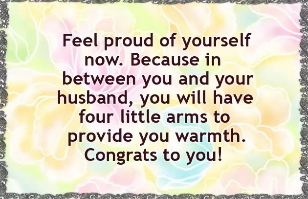 Congratulations For Twins Baby Girl