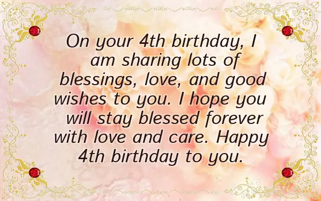 Birthday Wishes For Son Turning 4 Birthday Wishes For Son Turning 4