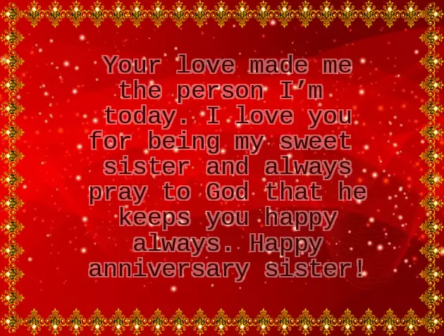 Anniversary Wishes For Big Sister Anniversary Wishes For Big Sister