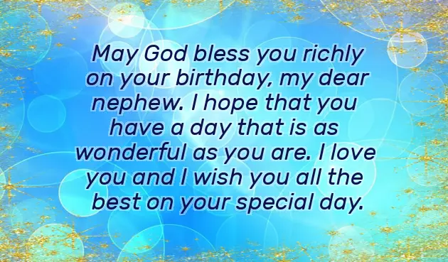 Birthday Blessings For Nephew Birthday Blessings For Nephew