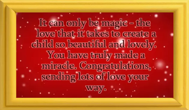 Congratulations Good News Baby