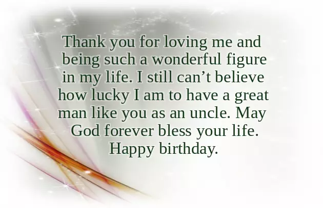 Birthday Wishes For Maternal Uncle