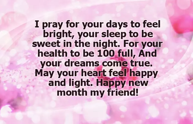 New Month Message For Your Love New Month Message For Your Love