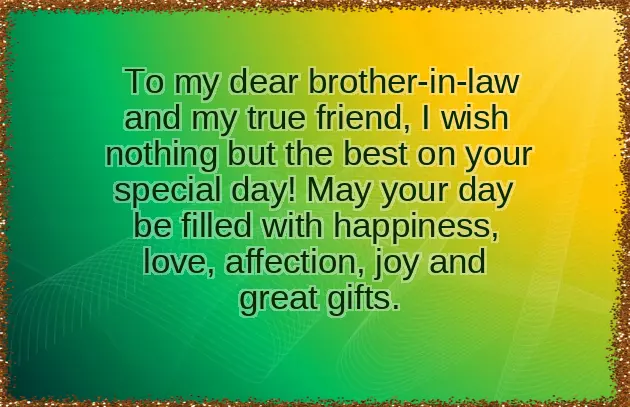 Best Birthday Wishes For My Brother In Law Best Birthday Wishes For My Brother In Law