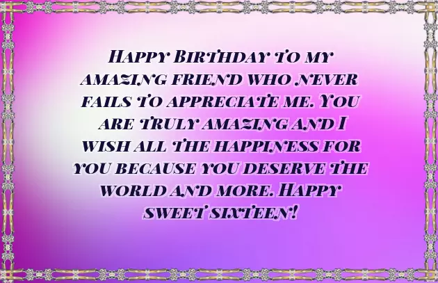 Happy Sweet 16 Granddaughter Happy Sweet 16 Granddaughter