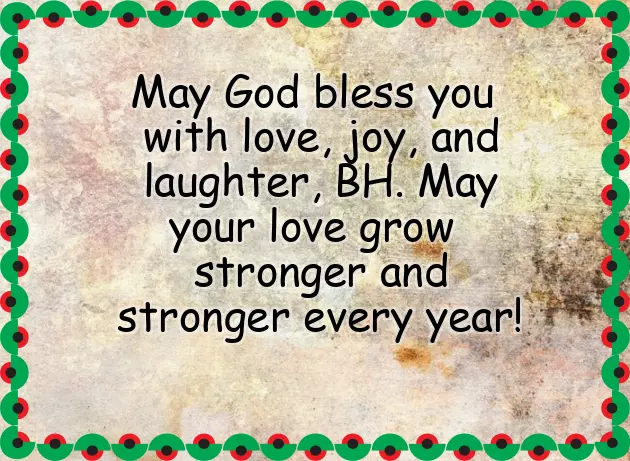 Congrats On Your Nuptials