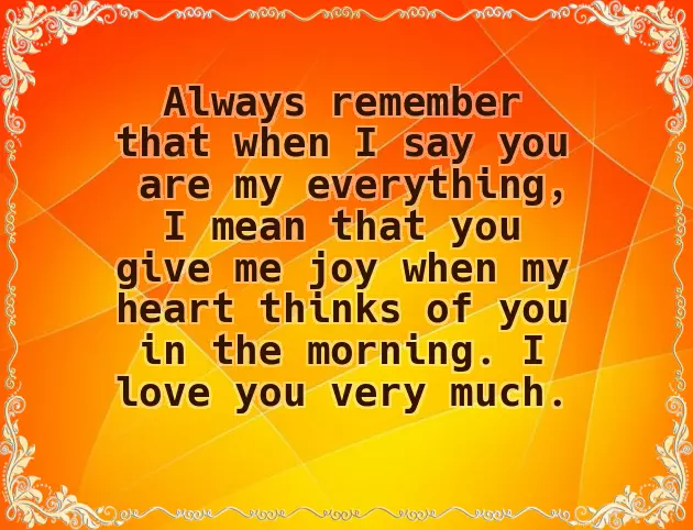 Good Love Morning Message Good Love Morning Message