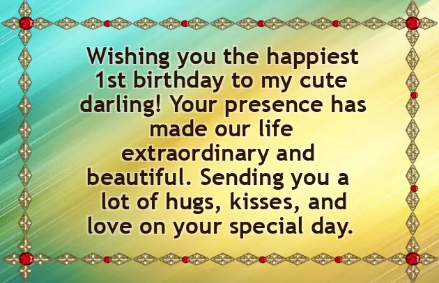 Birthday Wishes To 1 Year Old Boy Birthday Wishes To 1 Year Old Boy