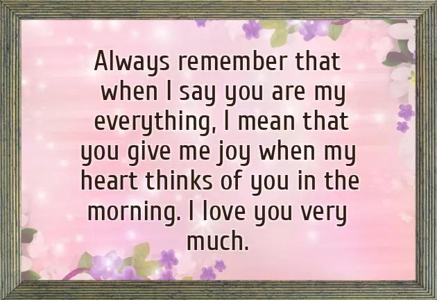 A Romantic Good Morning Message For Her A Romantic Good Morning Message For Her