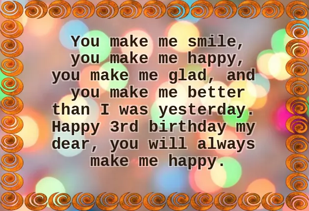 3Rd Birthday Quotes 3Rd Birthday Quotes