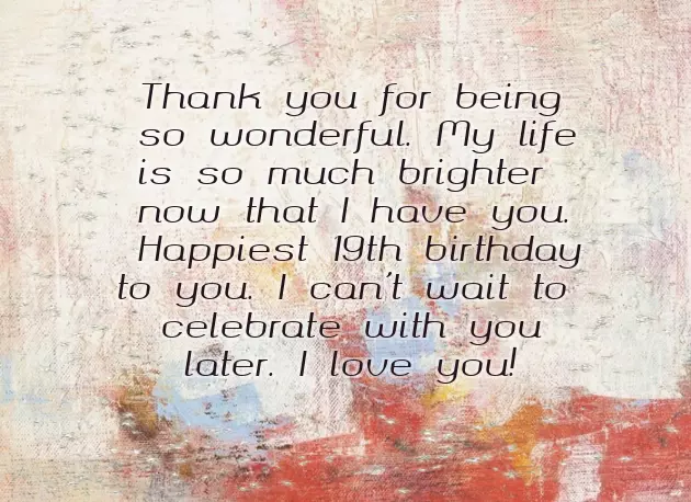 Happy 19Th Birthday Quotes Happy 19Th Birthday Quotes