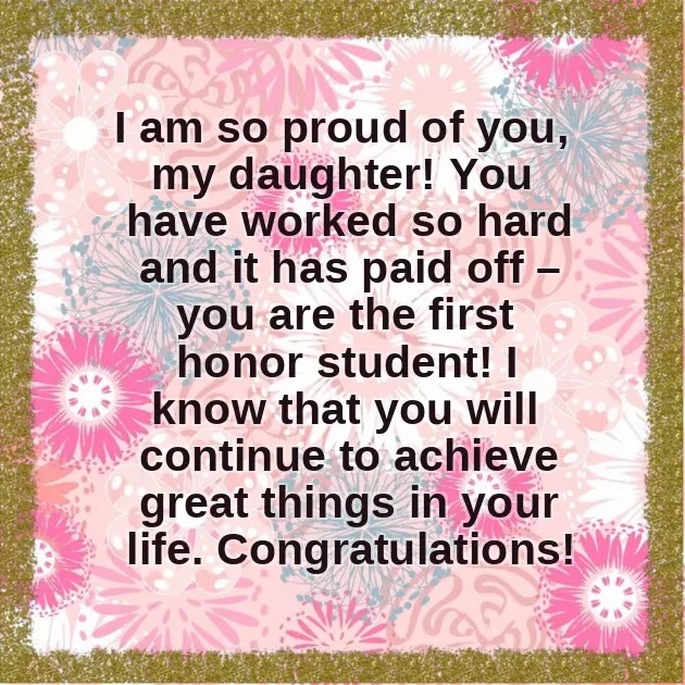 Congratulations To My Daughter On Her Graduation Congratulations To My Daughter On Her Graduation