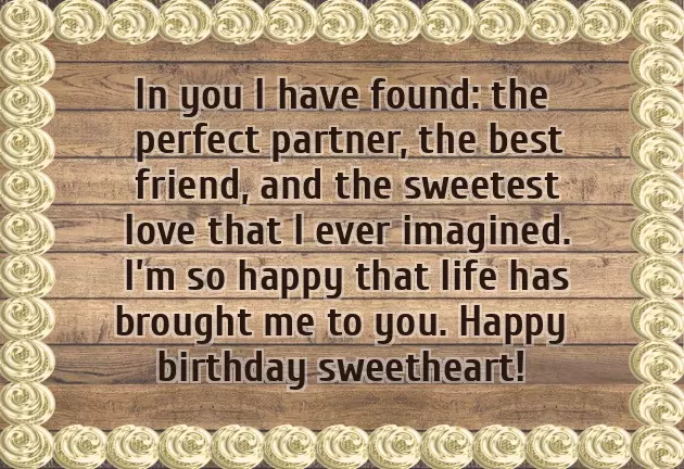 Birthday Wishes For Life Partner