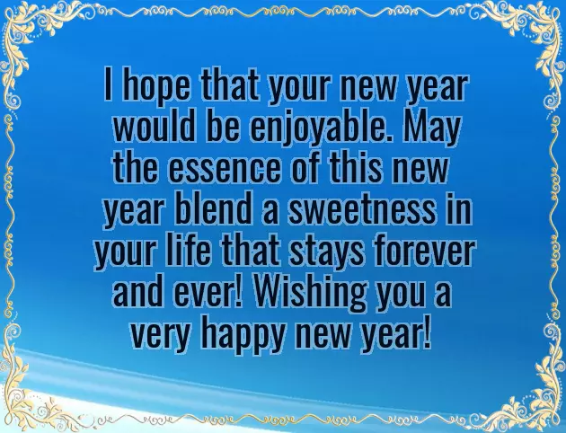 I Wish You All A Happy New Year I Wish You All A Happy New Year