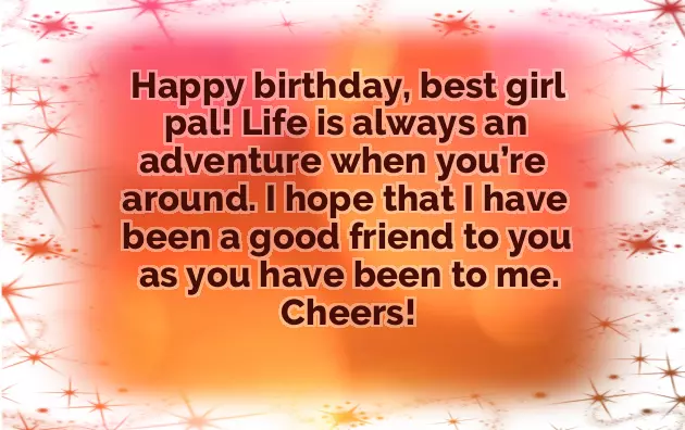 Happy Birthday Wishes For My Best Friend Girl