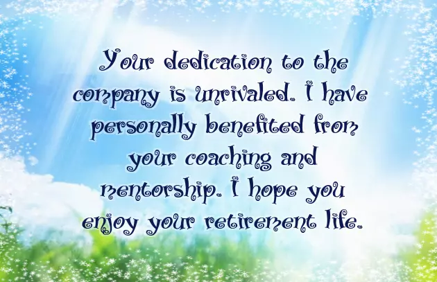 Retirement Best Wishes Retirement Best Wishes