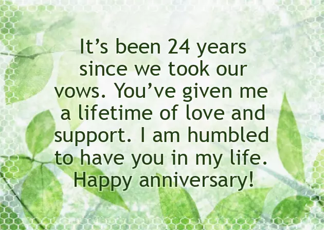 24Th Anniversary Quotes 24Th Anniversary Quotes