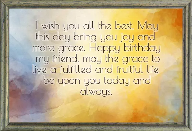 Religious Birthday Wishes For Sister