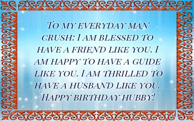 Birthday Wishes On Husband