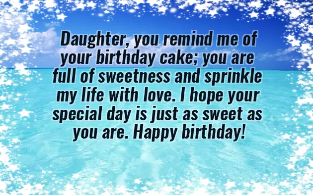 To My Daughter Happy Birthday To My Daughter Happy Birthday