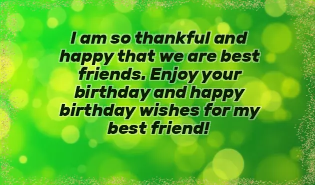 Birthday For Friend Male