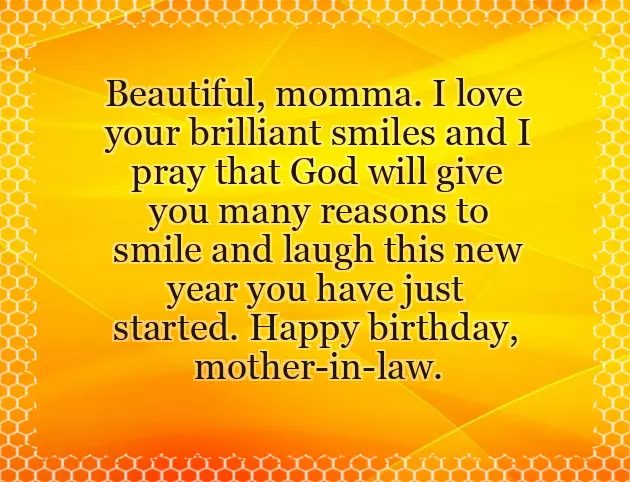 Birthday Wish For Mother In Law