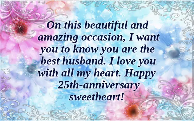 25Th Anniversary Wishes For Wife 25Th Anniversary Wishes For Wife