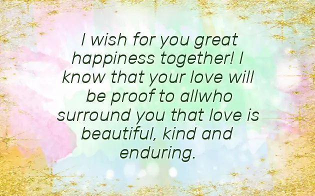 Congratulations To Newly Wed Couple Quotes