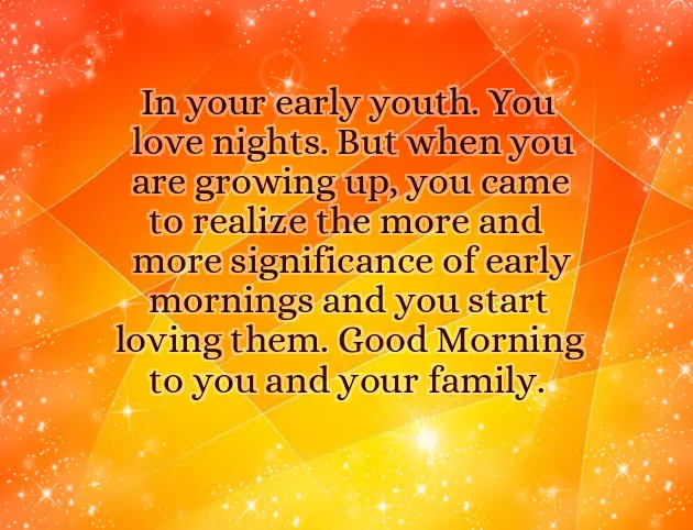 Good Morning Health Wishes