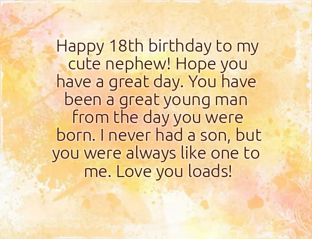 Nephew Birthday Wishes Lines Nephew Birthday Wishes Lines