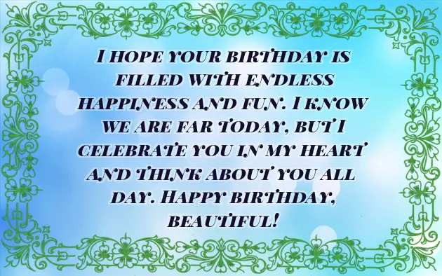 Happy Birthday Wish For Girlfriend Happy Birthday Wish For Girlfriend