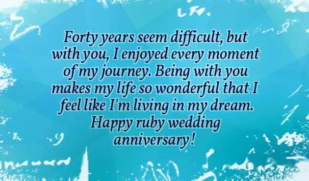 Happy 40Th Anniversary Happy 40Th Anniversary