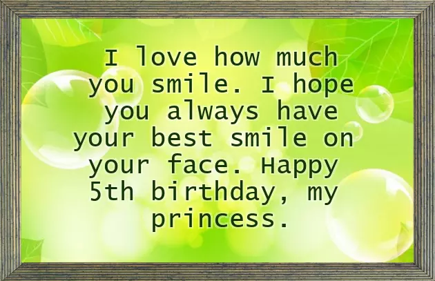 5 Year Daughter Birthday Wishes 5 Year Daughter Birthday Wishes