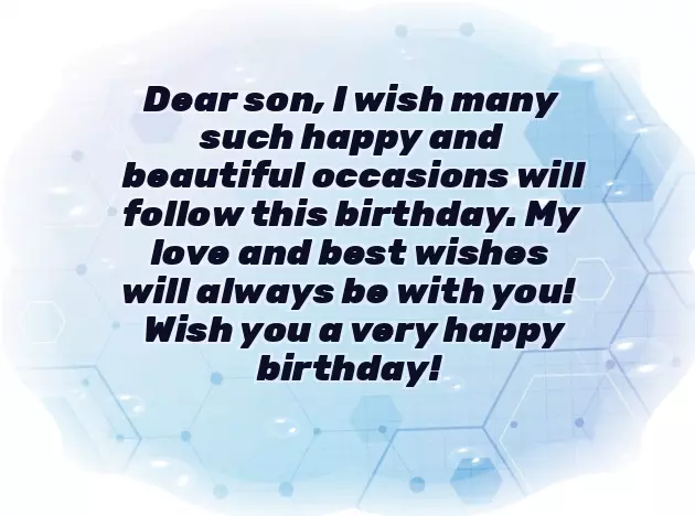 Birthday Wishes To A Son From His Mother Birthday Wishes To A Son From His Mother