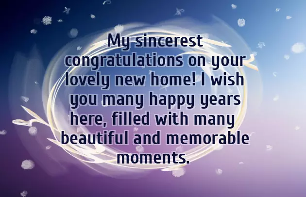 Congratulations For New Home Wishes Congratulations For New Home Wishes
