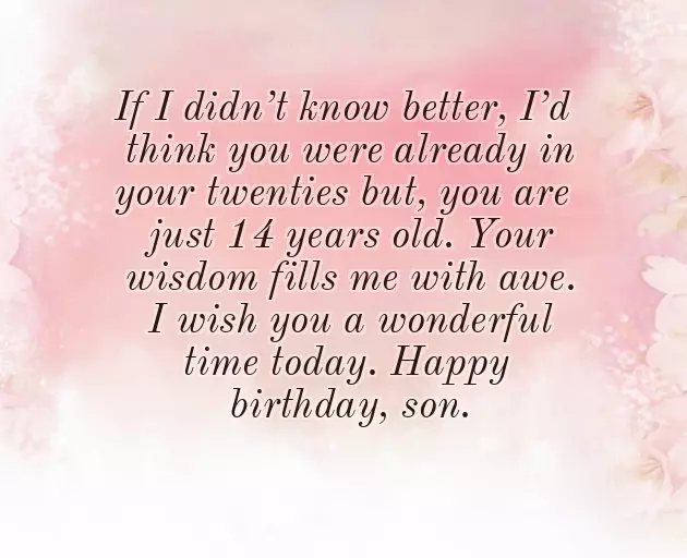 Birthday Wishes 14 Year Old Boy Birthday Wishes 14 Year Old Boy
