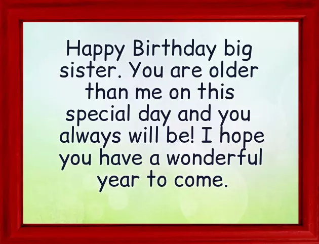 Birthday Wishes For Your Older Sister Birthday Wishes For Your Older Sister