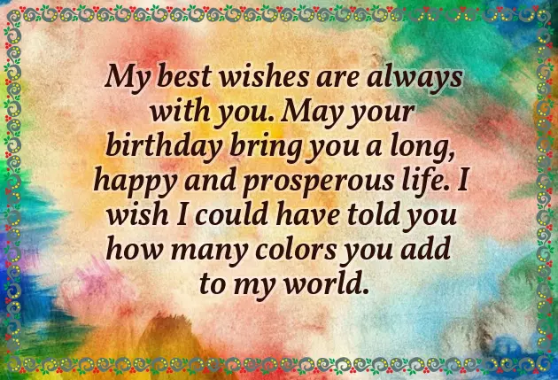 Happy Birthday To Someone I Love