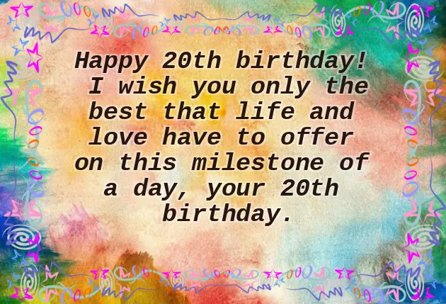 Happy 20Th Birthday Funny Happy 20Th Birthday Funny